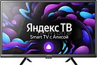 32" Телевизор Centek CT-8732 черный 1366x768, HD Ready, 60 Гц, Wi-Fi, Smart TV, Яндекс ТВ