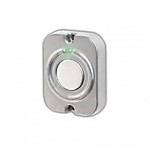 EXITka (никель) Кнопка выхода накладная НО, металл, подсветка