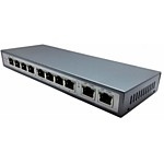 GF-AC0208PoE Сетевой коммутатор для 8-х видеокамер с поддержкой PoE