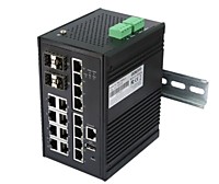 SW-71604/IL Промышленный управляемый (L2+) коммутатор Gigabit Ethernet на 20 портов.