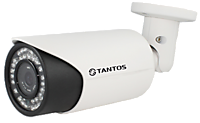 TSi-Pe4VP (2.8-12) IP видеокамера уличная цилиндрическая с ИК подсветкой, четырехмегапиксельная