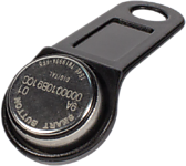 DS1990A iButton TS(черный) Ключ Touch Memory TM1990A-F5 с пластиковым держателем 
