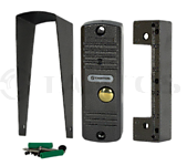 WALLE+ (серебро) Цветная вызывная видеопанель для домофона, накладная