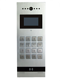 TS-VPS-EM lux. Вызывная панель многоквартирного цветного видеодомофона со встроенным считывателем ка