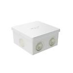 Коробка монтажная ОП 80*80*40мм с 6 выводами IP44(серый) 