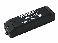 VS-1215 DC 12V / 1,5A Защита от короткого замыкания и перегрузки по току, защита от перенапряжения
