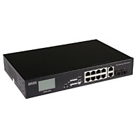SW-60822/TB Коммутатор Fast Ethernet на 10 портов с измерением нагрузки PoE