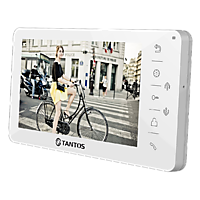 AMELIE(White) Монитор цветного видеодомофона 7 дюймов с сенсорными кнопками