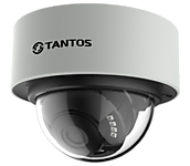 TSi-Vn425VP (2.8-12) купольная уличная антивандальная камера с аналитикой и ИК подсветкой