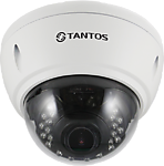 TSc-Vi1080pUVCv (2.8-12) Антивандальная купольная универсальная видеокамера UVC(AHD, TVI, CVI, CVBS)