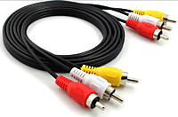 Шнур 3х3 RCA  Cabletech 1,2М