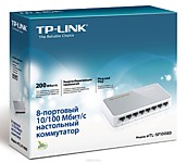Неуправляемый коммутатор TP-Link TL-SF1008D