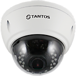 TSi-Vle2VP (2.8-12) Видеокамера купольная антивандальная уличная  двухмегапиксельная