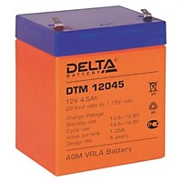 Delta DTM 12045 Аккумуляторная батарея серии DTM, 12В, 4,5А/ч