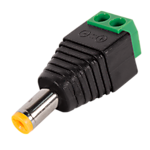 TS DC штекер питания с клеммной колодкой