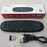 DVS AM-100, Air Mouse& Wireless Keyboard, беспроводная клавиатура/мышь RU для android TV