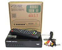 DVS-HOBBIT IRON III: приемник цифровой эфирный DVB-T2