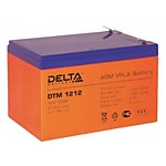 Delta DTM 1212 Аккумуляторная батарея серии DTM, 12В, 12А/ч