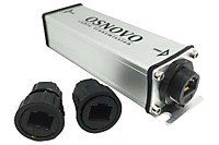 E-PoE/1W Уличный PoE удлинитель 10M/100M Fast Ethernet до 200м (до 22W). Степень защиты - IP65
