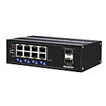 FE-5802GE-POE Промышленный сетевой коммутатор РоЕ, 8 портов 10/100 Мбит/с PoE, 2 комбо-порт SFP