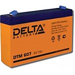 Delta DTM 607 Аккумулятор герметичный свинцово-кислотный